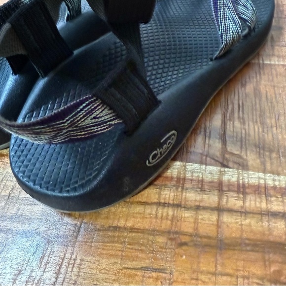 Chaco Blue and Purple Patterned Sandals, Women’s 9 - Picture 3 of 5